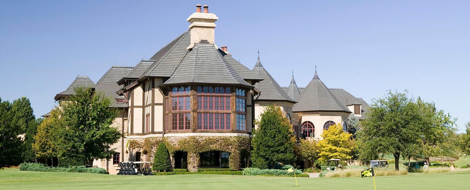 The Gaillardia Country Club clubhouse